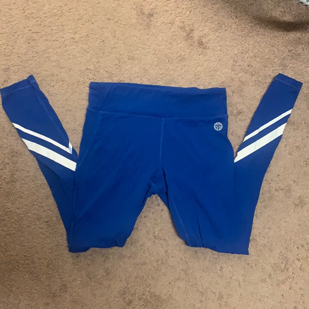 Tory Sport High Rise Weightless Leggings- Blue